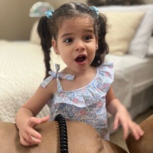 Charming Floral Ruffle Dress